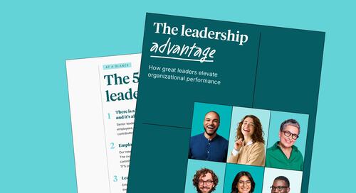 The leadership advantage: How great leaders elevate organizational performance